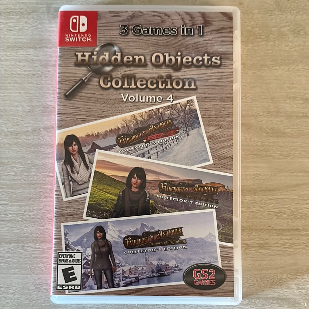 Nintendo Red and Black Hidden Objects Collection for Switch